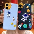 thumbnail image 2 of Xiaomi Redmi A2 2023 Cute Astronaut Leche Vaca Teléfono Carcasa RedmiA2 4G Color Caramelo Funda De Silicona Suave TPU Gao Jiahui unisex, 2 of 2