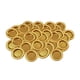thumbnail image 5 of 50 mini bandejas cónicas de metal para uso doméstico, estudio, salón de té o dormitorio. dorado, 5 of 9