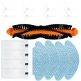 thumbnail image 5 of Roller Brush Side Brush Filter Mop Cloth for Fakir R--S 720 Robot Vacuum Cleaner, 5 of 5