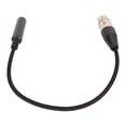 thumbnail image 1 of XLR 3 Pin Female Cable, Balanced Connection 6.5mm Female To XLR Female Adapter Cable Two Way 4N OFC Conductor  For Mixing Console, 1 of 8