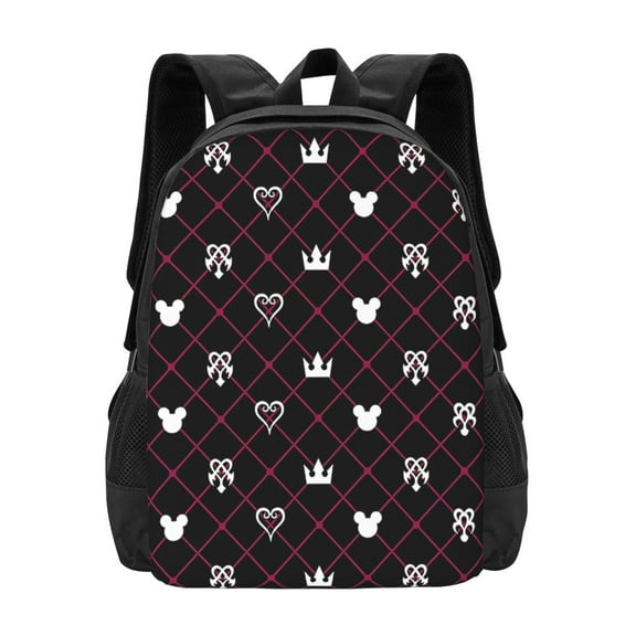 Kingdom Hearts - Dream Backpack Fashion Travel Backpack Laptop Backpack 16ch Simple And Large Capacity
