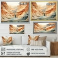 thumbnail image 4 of Designart "Simplistic Gorge Landscape" Canyon Floater Framed Canvas Prints, 4 of 5