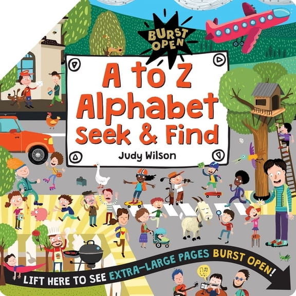 Seek & Find A to Z Alphabet Seek & Find, (Hardcover)