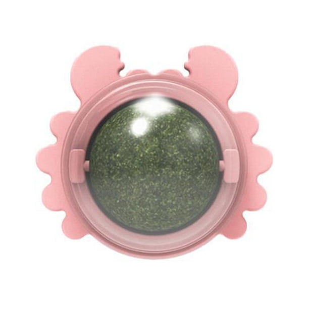 Juguetes giratorios para gatos con bola para lamer Catnip Snack Kitten Molar Azul Ndcxsfigh Libre de BPA