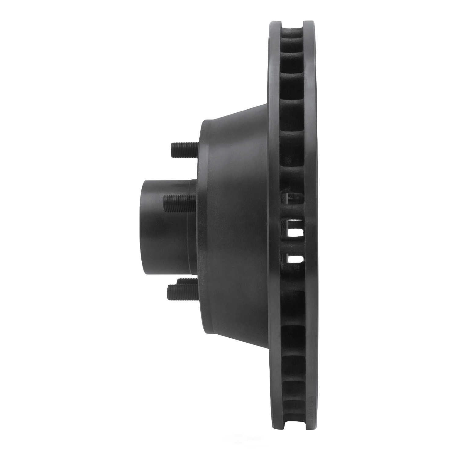 Dynamic Friction Company 633-39026L DFC Brake Rotor - Drilled And Slotted - Black