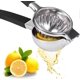 thumbnail image 1 of Lemon Squeezer Stainless Steel Press - Ergonomic, Manual Non-Slip Grip Design - Effortless Hand Held Juicer, 1 of 4