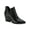 Black, variant on Women's Eliza Faux Leather Almond Toe Ankle Boots