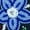 Blue, variant on Moccasins Handmade beaded moccasins with Intricate bead-work | Genuine Leather | Blue