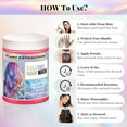 thumbnail image 3 of Vegan Semi Permanent Hair Color Mask - Color Depositing Conditioner for Color-Treated Hair - Ammonia, Paraben, Sulfate & Cruelty-Free - Enhances & Tones Hair - Plant-Based Formula (HOT PINK, 300 ML), 3 of 7