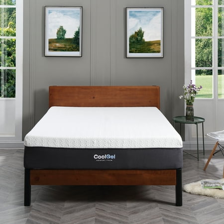 - Modern Sleep 12-Inch Cool Gel Memory Foam Medium Plush Mattress