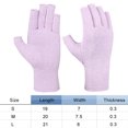 thumbnail image 3 of Sywqhk Guantes de compresión para terapia de artritis, manoplas para aliviar el dolor en las articulaciones (púrpura L) Sywqhk Alta Calidad, 3 of 3