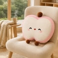 thumbnail image 5 of Fruit Plush Pillow Soft Stuffed Fruit Cushion Handcrafted Squishable Fruit Plushie Use as Home Sleep Companion or Indoor Space Decor Ideal Present for Family Daily Use and Holiday Gifting, 5 of 7