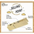 thumbnail image 3 of 30pcs Large Wooden Clothespins, Sturdy and Heavy Duty Clothes Pins for Hanging, Outdoor, Crafts, 3 of 5