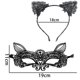 thumbnail image 2 of Fashion Ears Headband L Eye Mask Costume Couples Cute Sexy Eyemask Masquerade Mask Hair Elastic Hoop, 2 of 4