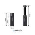 thumbnail image 1 of VC-18 Graphics Card GPU Holder Support Adjustable Telescopic Rotary Screw Video Card Bracket Desktop PC Case Accessory Teucer-VC-18-BK, 1 of 6