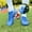Blue, variant on HUITKMM Outdoor Firm Ground Kids Soccer Cleats Athletic Football Shoes for Boys and Girls Training Toddler Big Kid