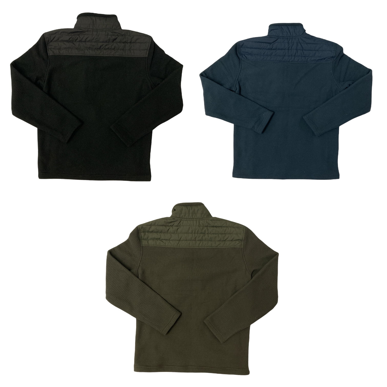 free country men's grid fleece jacket