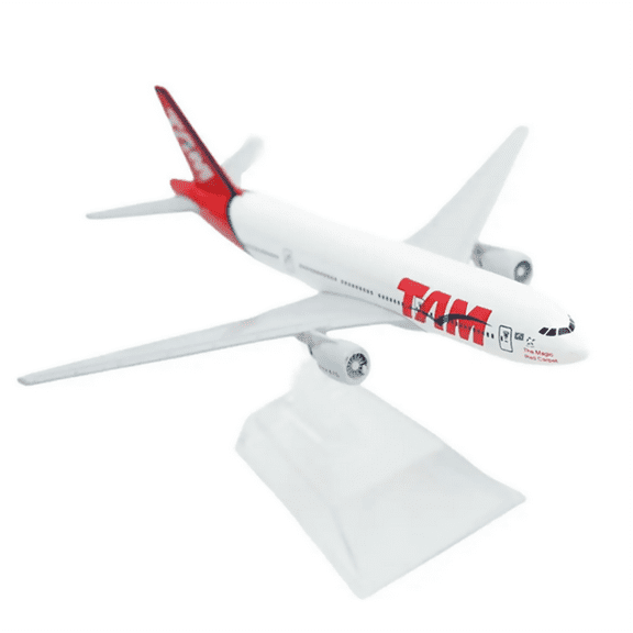 Brazil TAM 777 Airplane Model 1:400 Scale Alloy Aircraft with Stand Collectible Souvenir Gift Toys