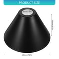 thumbnail image 5 of Retro Iron Bucket Styles Lamp Shade Cafe Restaurant Design Metal Texture for Cozy Living Room Bedroom Decorating, 5 of 20