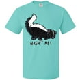 thumbnail image 3 of Inktastic Animals Cute Skunk Wasn't Me T-Shirt, 3 of 5