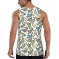 thumbnail image 3 of Gaeub Funny Chicken Men's Athletic Tank Top, Workout Sleeveless Shirts, Running Tank Tops for Gym, Running, Training - Medium, 3 of 9
