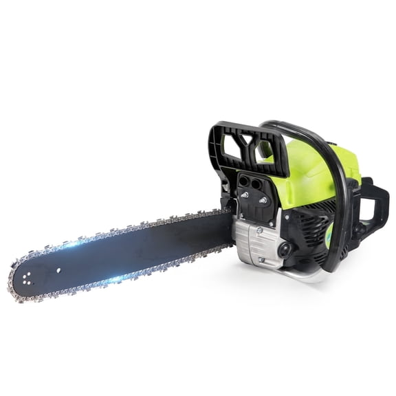 Paddsun 58CC Gas Chainsaw, 18 in Bars Automatic Chain Oiler Quick Start Gasoline Chain Saws for Wood Cutting Chainsaw