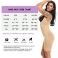 thumbnail image 2 of Full Body Shaper for Women Waist Cincher Tummy Slimming Seamless Shapewear Open Bust Bodysuit, 2 of 4