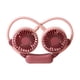 thumbnail image 4 of Ventilador de cuello colgante Ventiladores de mano Silencioso Ventilador de cuello con carga USB Ventilador de enfriamiento de aire para Púrpura, 4 of 7