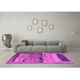 thumbnail image 3 of Ahgly Company Indoor Rectangle Oriental Pink Industrial Area Rugs, 7' x 9', 3 of 4