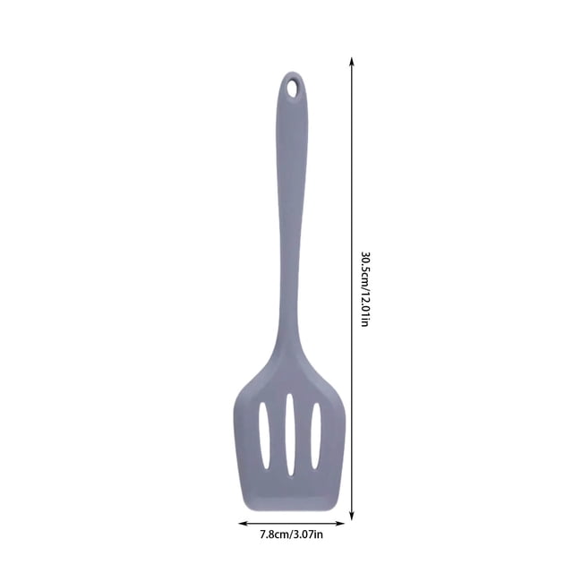 Vwrxbz Silicone Spatula Non Stick Pan Frying Spatula Heat Resistant Kitchen Cooking Utensil with Loop for Hanging