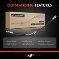 thumbnail image 6 of A-Premium Front Passenger Brake Hydraulic Hose Compatible with Select Toyota and Scion Models - Yaris 2006-2013, Prius C 2012-2017, xD 2008-2014 - Replace# 9094702E07, 6 of 8