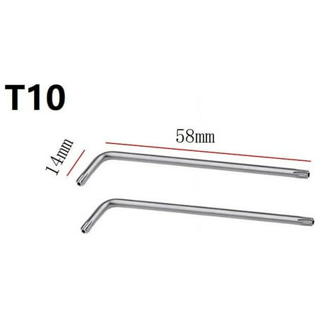 

BAMILL T30 T20 T25 T10 T15 Double-End 2-way mini Torx Screwdriver Spanner Wrench Tool