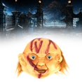thumbnail image 3 of Máscaras de miedo Máscaras de Halloween Textura suave para Halloween para actuaciones y actividades de entretenimiento para fiestas ANGGREK Otros, 3 of 8