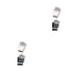 thumbnail image 3 of Qarigey 2 pares de guantes para niños de dedo completo para bebés invierno otoño deportes al aire libre patinaje montar mitones de punto rosa negro 2piezas, 3 of 6