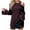 Burgundy, variant on Herrnalise Women's Knitted Crop Tops Long Sleeved Round-neck Solid Flared Sleeves Sweater Casual Pullover Top Pullover Jumper Sweaters