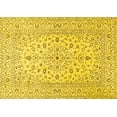 thumbnail image 1 of Ahgly Company Indoor Rectangle Medallion Yellow Traditional Area Rugs, 6' x 9', 1 of 4