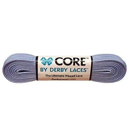 

Derby Laces CORE Narrow 6mm Waxed Lace for Figure Skates Roller Skates Boots and Regular Shoes (Periwinkle Purple 96 Inch / 244 cm)
