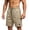 ZA-Khaki shorts men, variant on Mens Cargo Shorts Loose Fit Cool Hiking Shorts Summer Lightweight Elastic Drawstring Waist Short Pants with Multi Pockets Dark Gray M