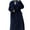 Navy, variant on Lindreshi Womens Shackets Coat in Clothing Clearance Women Plus Size Luxury Faux Furs Coat Warm Outerwear Long Coat