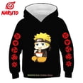 thumbnail image 2 of Japanese Anime Naruto Children's Sweatshirt Boys Narutos Hoodie Fashion Street Hoodie Boy's Shirt Autumn140 Gao Jinjia LED, 2 of 2