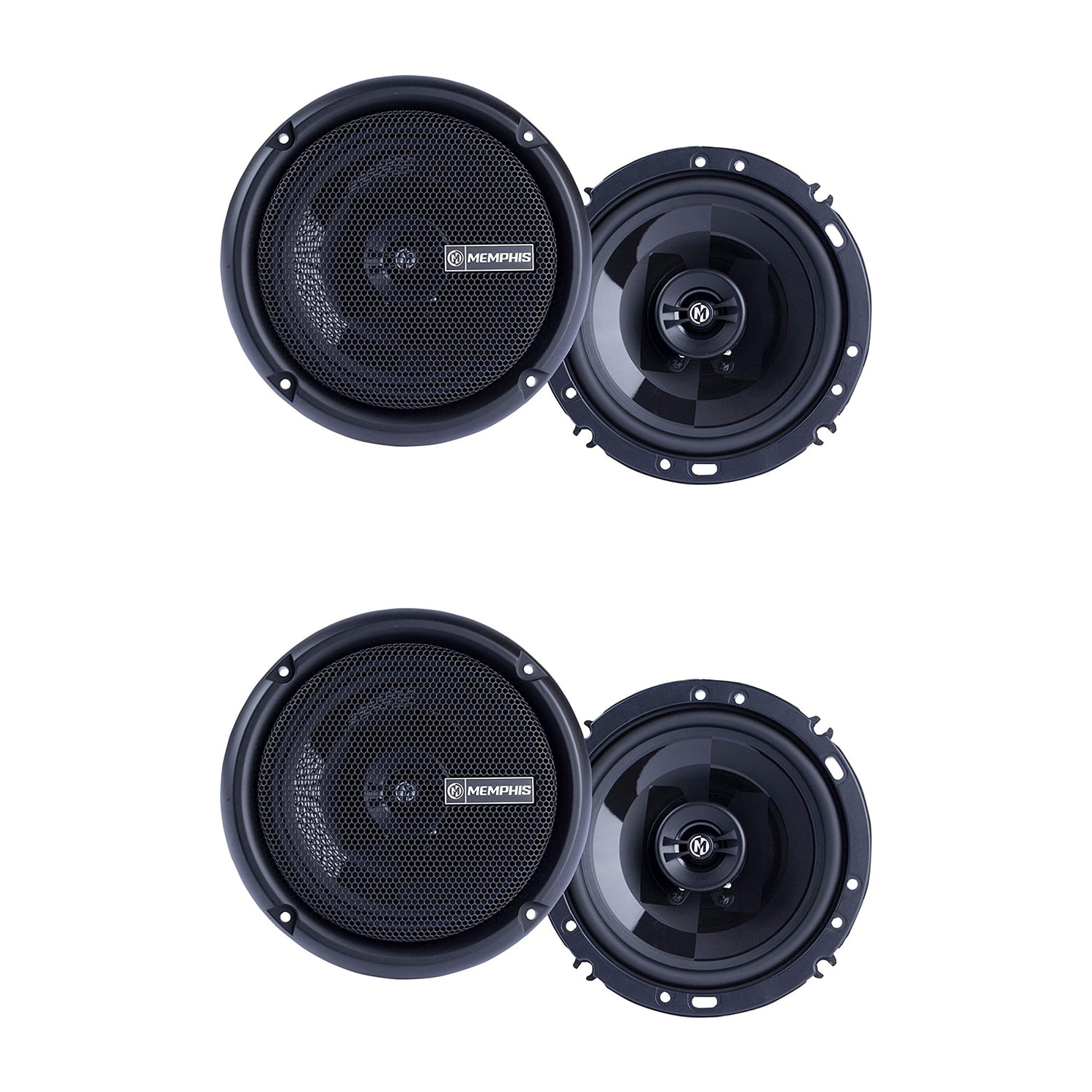 Memphis Audio Power Reference 6.5 Inch Car Audio Coaxial Speaker System