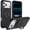 Black, variant on ANTSHARE for iPhone 18 Pro Magnetic Stand Case