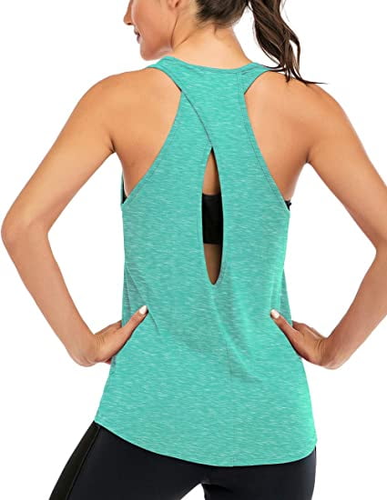 backless workout tank