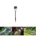 thumbnail image 5 of POINTERTECK Solar Garden Lights 1Pack Solar Lights Outdoor - Waterproof  Stainless Steel Outdoor Solar Lights  LED Solar Powered Landscape Lighting for Yard Patio Walkway Landscape In-Gro, 5 of 5