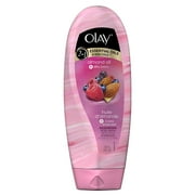 Olay Silk Whimsy Moisturizing Body Wash Rose Extract & Almond Oil, 18.0