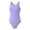 F144 Purple, variant on Curuila Kids Toddler Girls One Piece Swimsuit Crew Neck Solid Color Sleeveless Comfortable Casual Swimwear For Swim Beach Black Size 9-10 Years