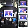 thumbnail image 3 of 2 Pack Car Seat Organizer with Touch Screen Tablet Holder, Waterproof Kick Mats Backseat Protector for Kids,Travel, 3 of 7