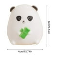 thumbnail image 3 of Animal Night Light for Kids, Cute Cartoon Pet Nightlight with Soft Glow, Safe Plastic Child's Room Decor, Bedside Nursery Lamp with Bottom Switch, Warm Nightlight for Bedroom Home Decor Gift, 3 of 6
