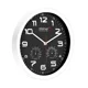 thumbnail image 2 of Reloj De Pared Steiner Con Higrómetro Y Termómetro Negro, 2 of 4