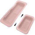 thumbnail image 1 of Collapsible Colander Over The Sink Plastic Oval Strainer Basket for Drain Wash Veggie Fruit Pasta Extendable Essential Draining Rack, 1 of 7